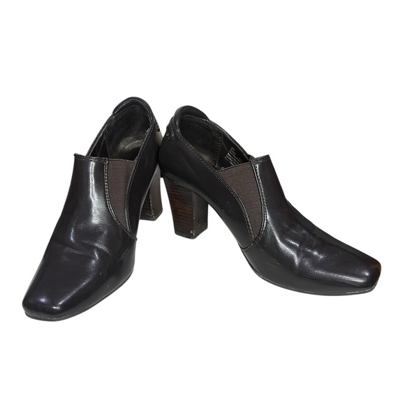 ETIENNE AIGNER Rando Classic Black Leather Women's Shoes size 9 Business Outfit - Picture 1 of 8